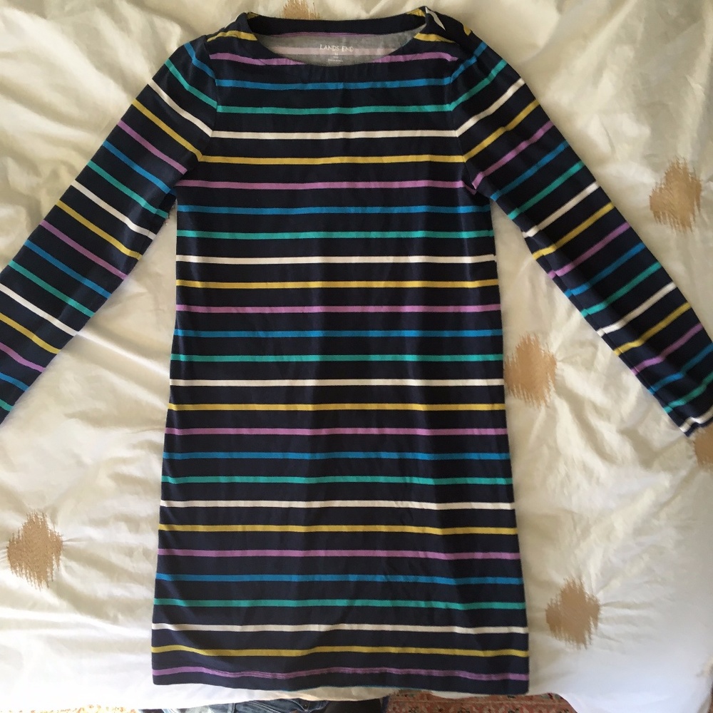 Classic striped dress